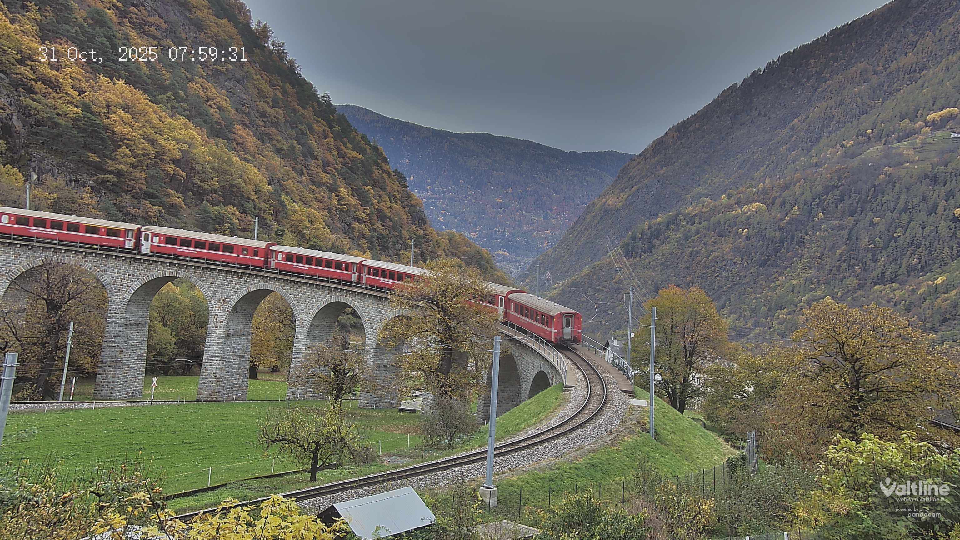 Livecam Brusio - Alta Rezia Networking Valtline