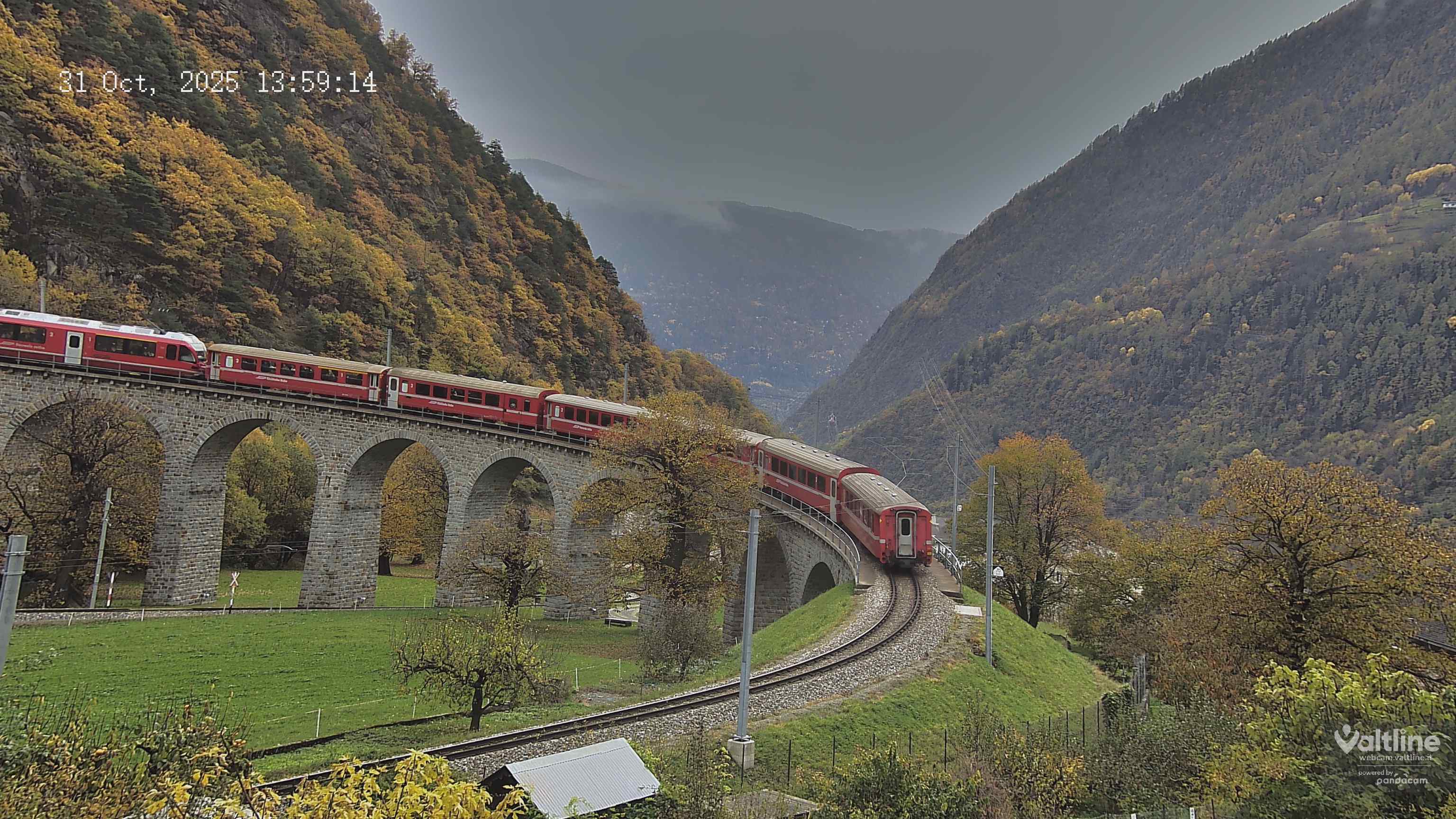 Livecam Brusio - Alta Rezia Networking Valtline