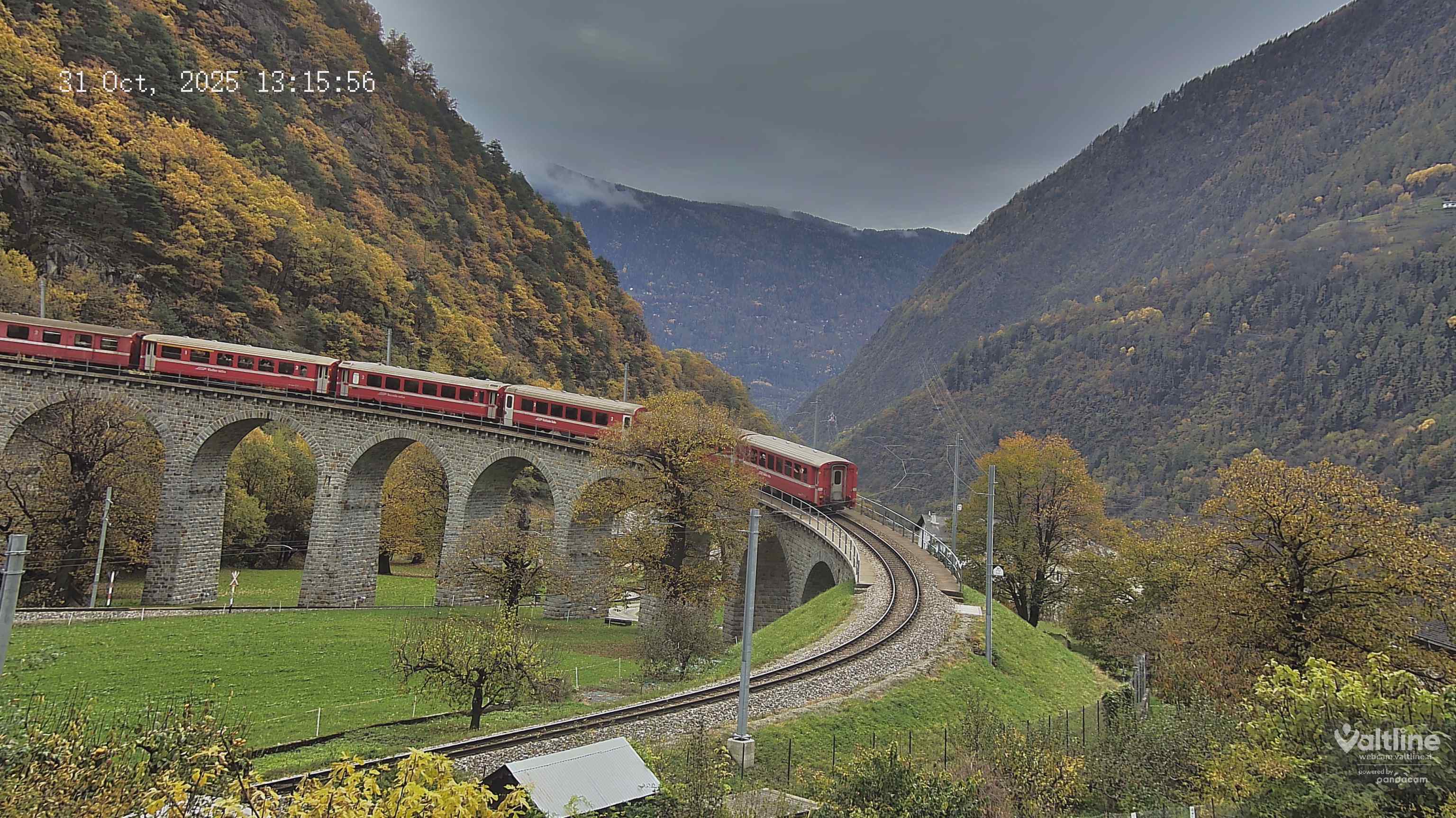 Livecam Brusio - Alta Rezia Networking Valtline