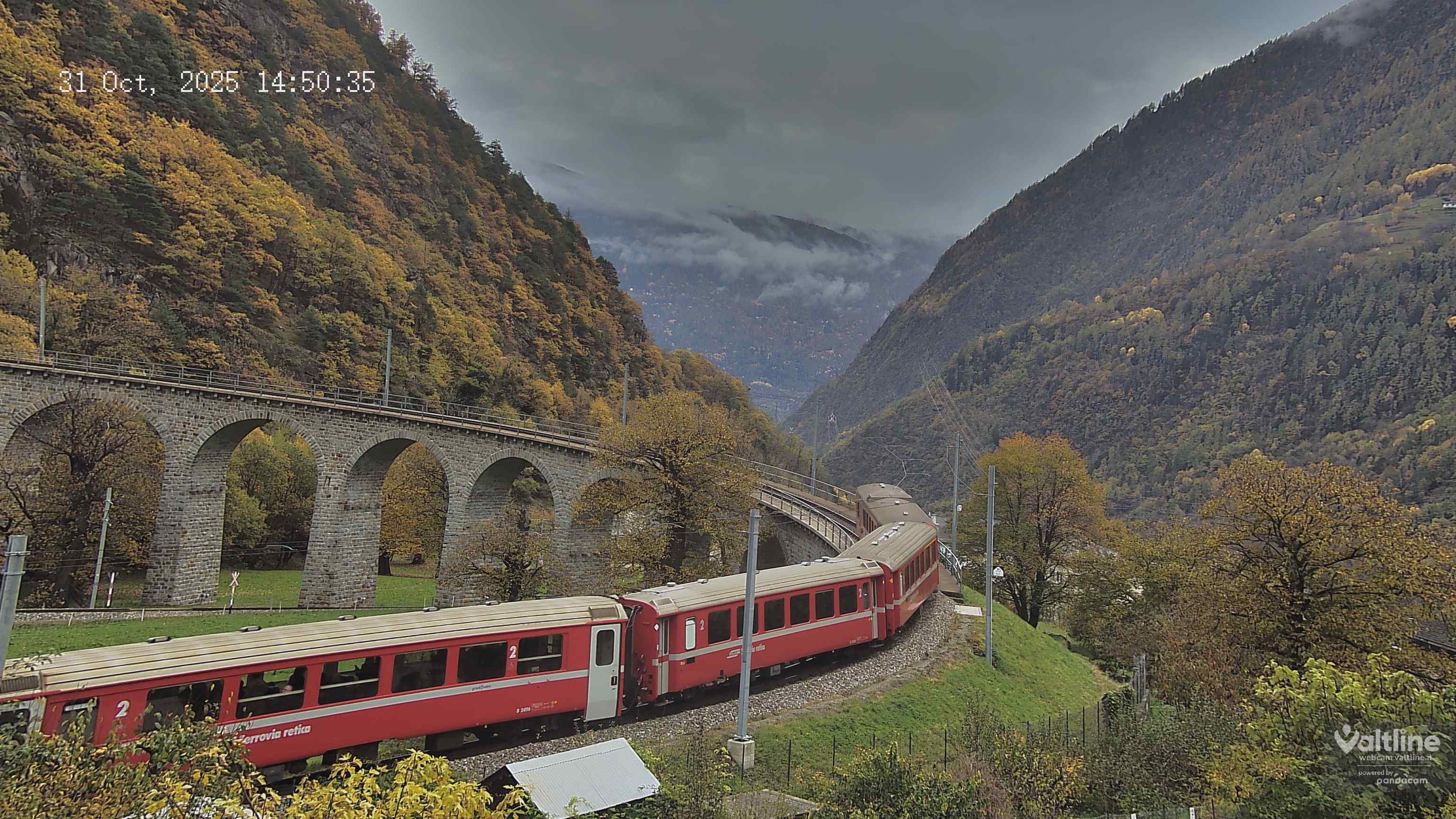 Livecam Brusio - Alta Rezia Networking Valtline