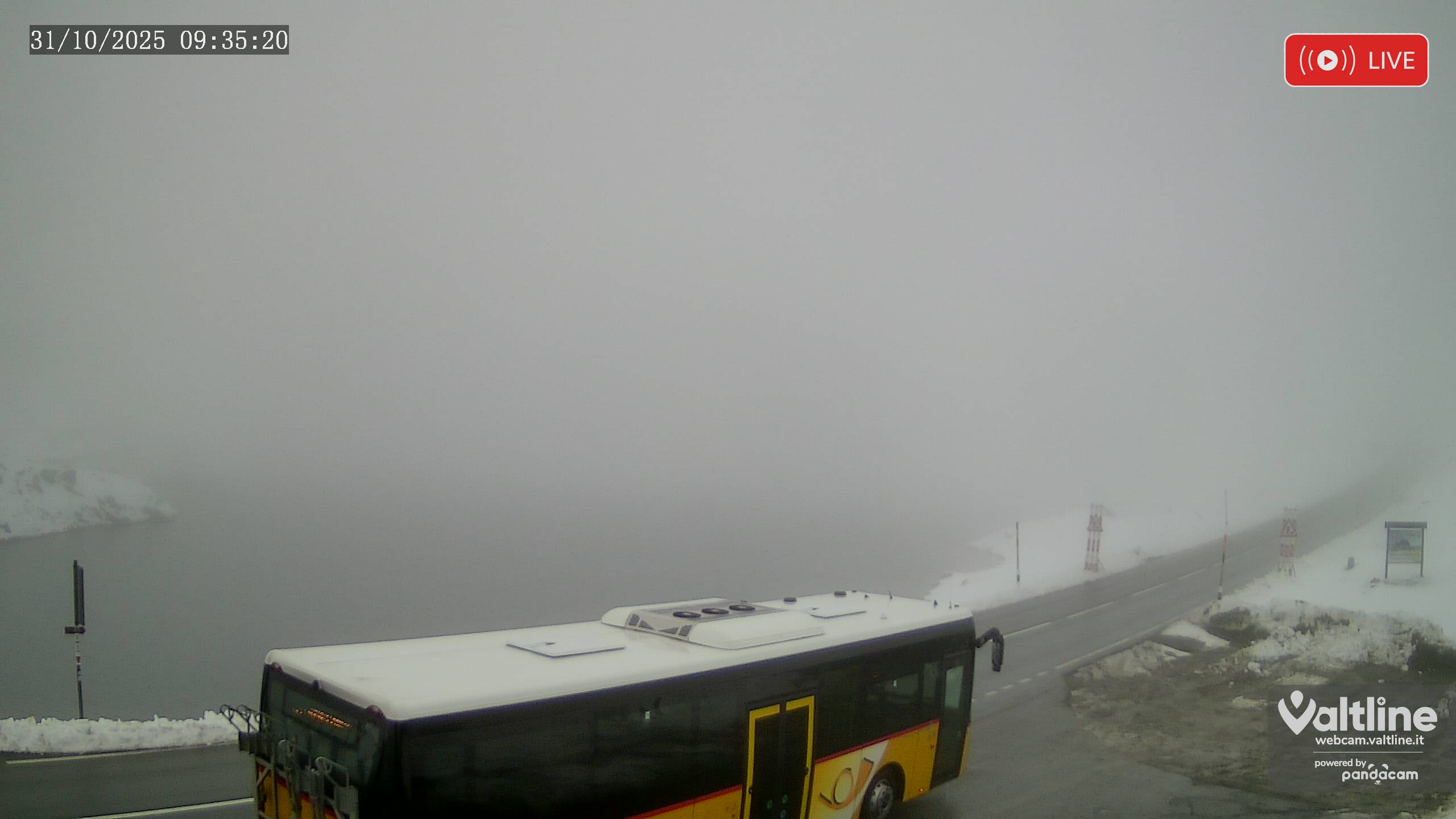 Livecam Passo del Bernina - Alta Rezia Networking Valtline